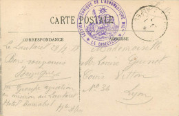 CACHET MILITAIRE SECTION TECHNIQUE DE L'AERONAUTIQUE - LE DIRECTEUR  - Sellos Militares Desde 1900 (fuera De La Guerra)