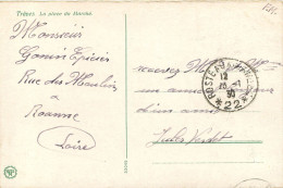 CACHET  POSTE AUX ARMEES 22  - Military Postmarks From 1900 (out Of Wars Periods)