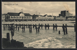 AK Westerland Auf Sylt, Blick Vom Wasser Auf Die Kaiser-Halle  - Sylt