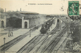 18 VIERZON - La Gare Intérieure - Vierzon