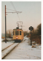 SNCV - LIGNE ANDERLUES - MAURAGE - MOTRICE TYPE S 9045 À CARNIÈRES EN 1982 - Tramways