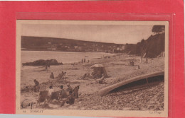 62. MORGAT  .  LA PLAGE .  CARTE TRES ANIMEE NON ECRITE - Morgat