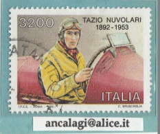 USATI ITALIA 1992 - Ref.0655A "TAZIO NUVOLARI" 1 Val. - 1991-00: Gebraucht