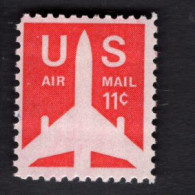 200225322 1971 SCOTT C78 POSTFRIS MINT NEVER HINGED - SILHOUETTE OF JET AIRLINER - 3b. 1961-... Neufs