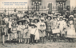 Nort Sur Erdre * Souvenir De La Cavalcade Le 28 Août 1910 * Groupe D'enfants Déguisés Déguisements * Carnaval Fête - Nort Sur Erdre