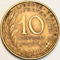 France - 10 Centimes 1965, KM# 929 (#4215) - 10 Centimes