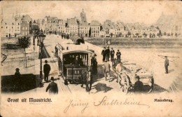 Maastricht - Maasbrug - Paard Tram 11 - Kar - Autres & Non Classés