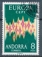 BF0744 / ANDORRA  - 1972  ,  CEPT / EUROPA   -  Michel  71 - Gebruikt