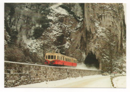 SNCB - LIGNE 154 DINANT - GIVET - AUTORAIL SNCF XBD-3989 AU TUNNEL D'ANSEREMME - Eisenbahnen