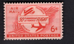 200226208 1953 SCOTT C47 (XX)  POSTFRIS MINT NEVER HINGED - POWERED FLIGHT 50TH ANNIV - 2b. 1941-1960 Nuevos