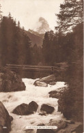 SUISSE - La Chaux De Fonds - Lausanne - La Viège Et Le Cervin - Vue Sur Un Pont En Bois - Rivière-Carte Postale Ancienne - Lausanne