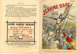 Jeanne D'Arc - Nouvelle Imagerie Patriotique - - Other & Unclassified