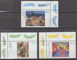 BRD, 1995, Mi.Nr. 1774-1776 ** -  Ein Satz Mit Eckrand Oben "Deutsche Malerei Des 20. Jahrhunderts (IV)" - Unused Stamps