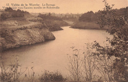 BELGIQUE - Vallée De La Warche - Le Barrage - Vue Du Lac Vers L'ancien Moulin De Robertville - Carte Postale Ancienne - Malmedy