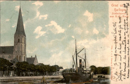 Harlingen - Zuiderhaven RK Kerk - Schip - Altri & Non Classificati