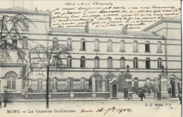 MONS : La Caserne Guillaume.Carte Impeccable. - Mons