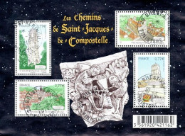 France Oblitération Cachet à Date BF N° F 4641 - Les Chemins De Saint Jacques De Compostelle. - Afgestempeld