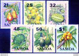 Definitiva. Flora. Frutta 1983. - Samoa (Staat)