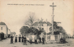 Nort Sur Erdre * Route De Nozay Et Croix Rouillard * Calvaire * Villageois - Nort Sur Erdre