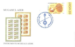 Azerbaijan 2017 FDC First Day Cover CEPT EUROPA Castle Stamp 2 - Azerbaiján