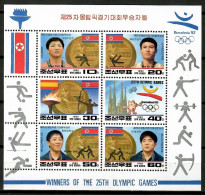 Korea North 1992 Corea / Olympic Games Barcelona Winners MNH Juegos Olímpicos Olympische Spiele / Cu16702  18-41 - Sommer 1992: Barcelone