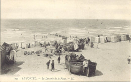 Le Portel - La Descente De La Plage  - Bateaux De Pêche -  L.L 392 - Le Portel