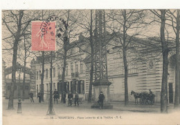 59 // TOURCOING   Place Leverrier Et Le Théatre  A.G. 16 - Tourcoing