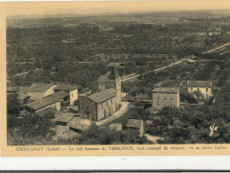 42 // CHAVANAY   Le Joli Hameau De VERLIEUX  Tout Entouré De Vergers Et Sa Petite église - Pelussin