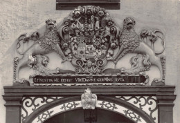 Augustusburg (Kr. Flöha) Schloß, Wappen Am Portal Des Innenhofes - Augustusburg