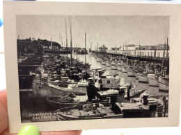 PHOTO SNAPSHOT 1960 SAN FRANCISCO FISHERMANS WHARF SAN FRANCISCO - San Francisco