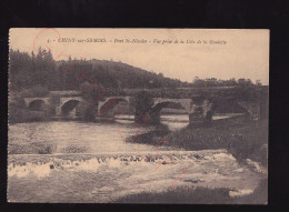 Chiny-sur-Semois - Pont St-Nicolas - Vue Prise De La Côte De La Goulette - Postkaart - Chiny