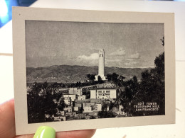 PHOTO SNAPSHOT 1960 SAN FRANCISCO COIT TOWER TELEGRAPH HILL SAN FRANCISCO - San Francisco