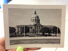 PHOTO SNAPSHOT 1960 SAN FRANCISCO City Hall SAN FRANCISCO - San Francisco