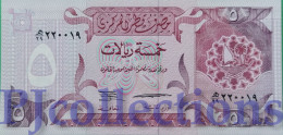 QATAR 5 RIYALS 1996 PICK 15b UNC - Qatar