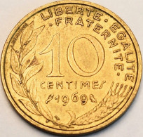 France - 10 Centimes 1969, KM# 929 (#4219) - 10 Centimes