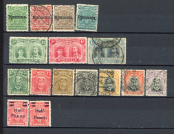 RHODESIE : Compagnie Britannique PETITE COLLECTION 16 Timbres Différents *, (o) Cote  Environ 75 Euro BE - Autres & Non Classés