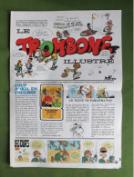 Supplément Spirou.   "TROMBONE ILLUSTRE"  Fascicule Clandestin De Spirou Dessiné Par FRANQUIN .    N°2033    31/3/77. - Spirou Magazine