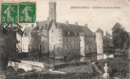 FRANCE - Esquelbecq - Vue Sur Le Château Vu De La Place - Vue Générale - De L'extérieure - Carte Postale Ancienne - Dunkerque