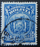 Bolivië Bolivia 1919  1923 1927 (8) Coat Of Arms No Dot After BOLIVIA In Oval - Bolivia