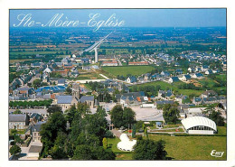 50 - Sainte Mère Eglise - Vue Générale Aérienne - CPM - Voir Scans Recto-Verso - Sainte Mère Eglise