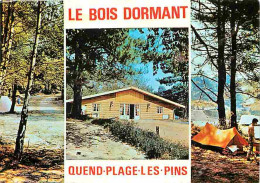 80 - Quend Plage Les Pins - Multivues - Camping - Maison - Flamme Postale - CPM - Voir Scans Recto-Verso - Quend