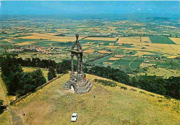 63 - Plateau De Gergovie - Monument élevé à La Mémoire De Vercingétorix Héro Gaulois - CPM - Voir Scans Recto-Verso - Andere & Zonder Classificatie