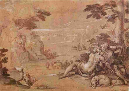 Art - Peinture - Ambroise Dubois - Daphnis Et Chloé épiés Par Lycénion - CPM - Voir Scans Recto-Verso - Paintings