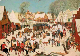 Art - Peinture - Pieter Breughel Le Vieux - Le Massacre Des Innocents - CPM - Voir Scans Recto-Verso - Peintures & Tableaux