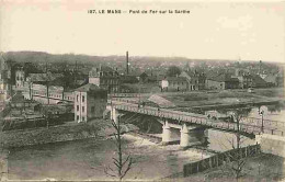 72 - Le Mans - Pont De Fer Sur La Sarthe - Carte Neuve - CPA - Voir Scans Recto-Verso - Le Mans