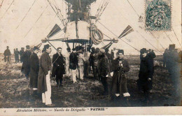 CPA - Nacelle Du Dirigeable Patrie - Zeppeline