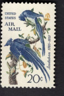 200228956 1967 SCOTT C71 (XX) POSTFRIS MINT NEVER HINGED - COLOMBIA JAYS BY JAMES AUDUBON BIRDS VOGELS - 3b. 1961-... Nuevos