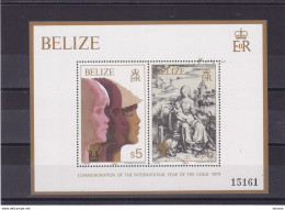BELIZE 1980 Année Internationale De L'enfant Yvert BF 12, Michel Block 16 NEUF** MNH - Belize (1973-...)