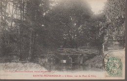 51 - SAINTE MENEHOULD -  L AISNE VUE DU PONT DE VITRY - Sainte-Menehould