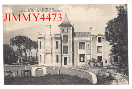 CPA - Château Des CHEMINEES En 1924 - Près SAINT-BONNET ( Canton De Pons Charente Inférieure ) - Pons